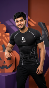 Camiseta Deportiva de Compresión Personalizada para Hombre, Camiseta Deportiva de Manga Corta con Estampado Digital para Entrenamiento, Ropa Deportiva de Alto Rendimiento - Product Image 4