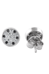 Pendientes de Diamantes en Plata de Ley 92.5 KLST-30701 - Product Image 4