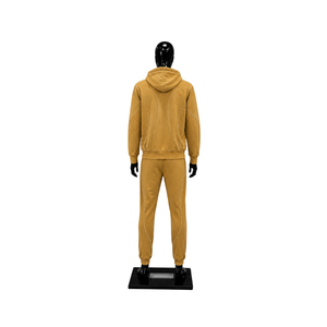 Conjunto Deportivo Dorado para Hombre, con Logotipo Personalizado, Sudadera con Cremallera Completa y Pantalones Jogger, Ropa Deportiva Urbana, Informal, para Gimnasio y Entrenamiento, Venta al Por Mayor - Product Image 2