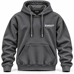 Sweat-shirt à capuche en molleton personnalisé, vente en gros, pull épais, sweat-shirt à logo personnalisé, ZIAKOT INDUSTRY, fabricant pakistanais - Product Image 2