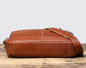 Best Quality Water Resistant Leather Messenger <b>Bag</b> for Men Laptop Carry Office <b>Work</b> Travel <b>Bag</b> Available for Sale - Product Image 2