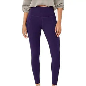 Pantalones Deportivos de Cintura Alta para Mujer, Ropa de Fitness, Leggings para Entrenamiento, Ropa de Gimnasio, Leggings de Yoga sin Costuras, Leggings de Mujer con Patrón Sólido - Product Image 3