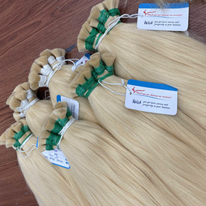 OFERTA RELÁMPAGO Extensiones de Cabello Natural Vietnamita 100% Humano de Alta Calidad, Color Claro - Product Image 4