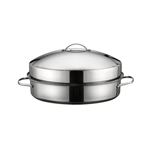 Elegante bandeja para asar para una cocina familiar saludable y deliciosa con un diseño espacioso de acero inoxidable, cómoda de usar - Product Image 2