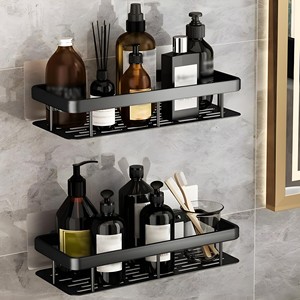 Teak Wood Premium <b>Floating</b> Shelf Set - Walnut Stain Finish Wholesale - Product Image 1