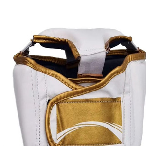 Protège-tête de boxe intégral personnalisé en cuir, durable et très demandé, pour MMA, Muay Thai, Kickboxing - Product Image 5