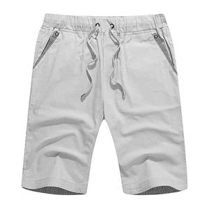 Shorts Casuales Sólidos Ecológicos Personalizados al por Mayor para Hombre con Bolsillo en el Pecho, Impresión y Logotipo Bordado Personalizados, Cuello Redondo - Product Image 1