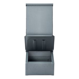 Comedero de Acero Reforzado para Cerdos, Capacidad de 2.2 Bushels, Comedero de Una Puerta para Lechones, Comedero Multiusos para Animales - Product Image 6