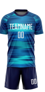 เสื้อฟุตบอลแบบซับลิเมชั่นสั่งทำพิเศษ คอกลม แขนสั้น แห้งเร็ว ผลิตจากโพลีเอสเตอร์ พิมพ์ชื่อทีม ใส่ได้ทุกฤดู เสื้อผ้ากีฬาสำหรับทุกเพศ - Product Image 5