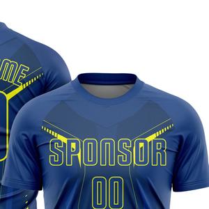 Maillot de football pour hommes, maillot de football personnalisé à manches courtes, respirant, à séchage rapide, pour l'entraînement, les matchs et l'équipe - Product Image 4