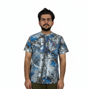 Nouveau T-shirt de sport en coton pour homme 2026, col rond, grande taille, manches courtes, motif uni, vêtement de musculation - Product Image 1