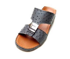 Sandalias de piel árabe para hombre, zapatos hechos a mano, sandalias deslizantes de piscina de alta calidad - Product Image 5