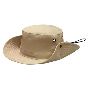 Oem Custom Patch Logo UV Protection Fit <b>Bucket</b> <b>Hat</b> <b>With</b> <b>String</b> Fashion Mens Fisherman Wide Brim Rope Cap - Product Image 3