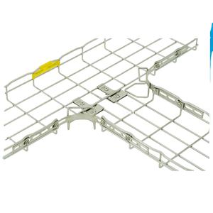 Bestray Plateau de gestion de câbles horizontal, à rayon d'angle (R=75mm), en Inox 304, conception perforée, directement de l'usine - Product Image 1