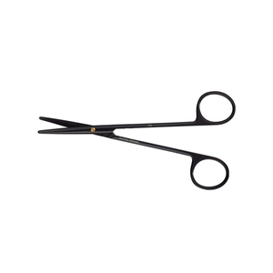 กรรไกรตัดโค้งเมทเซนบาุมคุณภาพสูง สีดำ สำหรับการผ่าตัดที่ต้องการความแม่นยำสูง เหมาะสำหรับการดำเนินการกับเนื้อเยื่อที่บอบบาง - Product Image 4