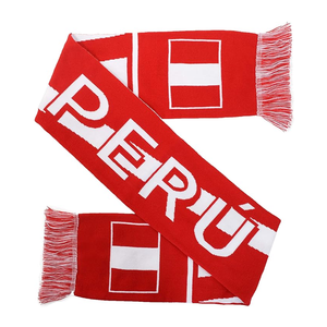 Winter Fan Scarf Wholesale Custom Logo Knitted Sports <b>Banners</b> for Hockey Football Soccer High Quality - Product Image 1