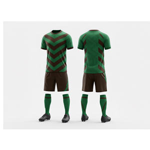 Kit de football personnalisé Impression par sublimation Uniforme d'équipe |   Tailles pour hommes, femmes et jeunes |   Vêtements de sport légers et à séchage rapide - Product Image 1