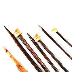 Agujas de Ganchillo Ergonómicas Híbridas de Madera y Resina Hechas a Mano, Herramientas de Tejer Artesanales, Ligeras y de Lujo, Ideales para Regalo - Product Image 5