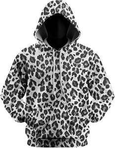 Sudadera con Capucha Superior International con Estampado de Leopardo para Hombre, Sudadera con Capucha Estampada de Guepardo, Estilo Urbano, Hip Hop, Y2K - Product Image 2