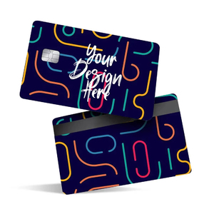 Pegatinas personalizadas para tarjetas de crédito para uso personal y de regalo, diseño único, duraderas y de larga duración - Product Image 1