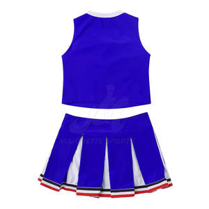 Vente directe d'usine, robe de cheerleading sans manches, nouveau style, vêtements de sport, robes de cheerleading - Product Image 2