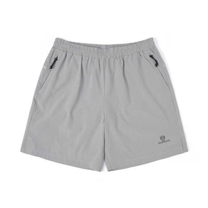 Stretch mens gym shorts with moisture control quick dry polyester fabric and adjustable waistband oem factory supply - Product Image 2