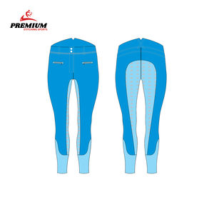 Leggings d'équitation pour femmes avec grip en silicone, poches pour téléphone, culottes de monte et ensemble moulant - Product Image 2