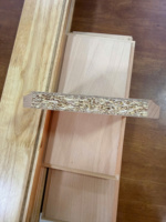 Panel Frontal de Cajón de Madera Maciza Moderna (Forma Rectangular/Cuadrada) para Dormitorio, Baño, Sala de Estar, Muebles de Hotel - Garantía de 5 Años