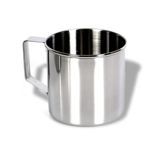 Carafe en acier avec couvercle et poignée – Pichet à eau au design classique pour la maison et la salle à manger - Product Image 2