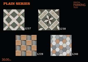 Baldosas de Cerámica Antideslizantes para Estacionamiento, Alfombra de Exterior de 300x300 mm, 30x30 cm, 12x12 Pulgadas, para Uso en Entradas de Vehículos - Product Image 2