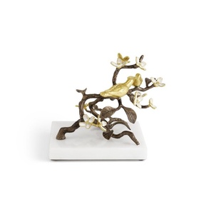 artistic metal decor ginkgo leaf decor items butterfly design home decor luxury decorative accents modern gold dec - Product Image 2