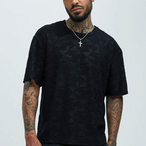 Chemise unisexe bleu lac de qualité supérieure, t-shirt original avec logo personnalisé par sublimation, polo 200 gsm pour homme. - Product Image 3