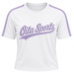 เสื้อเจอร์ซีย์สีขาวลาเวนเดอร์ แขนสั้น สำหรับทีมกีฬา เสื้อกีฬาสำหรับฝึกซ้อมและการแข่งขัน - Product Image 1