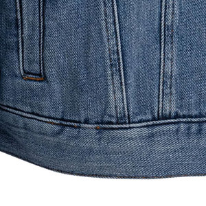 Eco Friendly <b>Mens</b> <b>Denim</b> <b>Jacket</b> Made From Sustainable Cotton And Low Impact Wash Process - Product Image 3