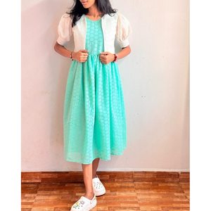 HAUT DE TRAVAIL DOUBLÉ EN SOIE HAKOBA À LA MODE AVEC CIEL KOTI - Product Image 6