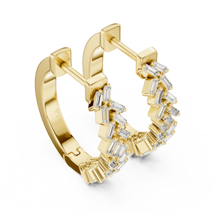 SEA SHINE 10K MOISSAINTE diamant boucle d'oreille pour les femmes de luxe qualité bijoux chauds - Product Image 6