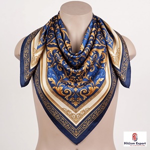 Premium Satin Printed Scarf Manufacturer OEM ODM Private Label Logo Branding Events Marketing Kenya Nigeria Ghana Israel - Product Image 3