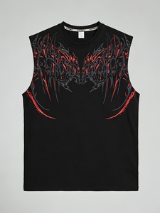 Tran Sports 2026 Spring Summer Customized Material 160g Heavyweight Breathable Quick Dry Eco-Friendly OEM Men's Tank Top Fitness - Product Image 4