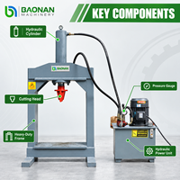 Machine de découpe de moteurs hydraulique industrielle robuste entièrement automatique pour recyclage Baonan, capacité de production 1600KG/H, avec pompe et roulement