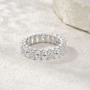 Gold Plated Moissanite Prong <b>Ring</b> GRA Certified 925 Sterling <b>Silver</b> Claw Setting Round Shape Luxury Gemstone <b>Rings</b> Women Gift - Product Image 3