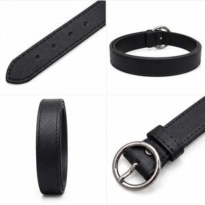 Ceintures en cuir véritable de qualité supérieure en gros pour hommes et femmes, fabrication de ceintures en marque privée par Divine International - Product Image 2