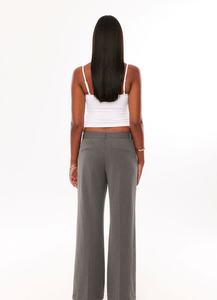 Pantalones de Campana con Logotipo Personalizado para Mujer, Pantalones de Cintura Alta y Pierna Ancha para Moda Urbana Moderna y Casual - Product Image 2