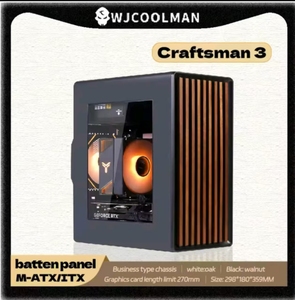 <span class=keywords><strong>Case</strong></span> PC Gaming ATX Full Tower Minimalista in Metallo con Elevato Flusso d'Aria per Assemblaggi Desktop Gaming Personalizzati di Alta Gamma - Product Image 4