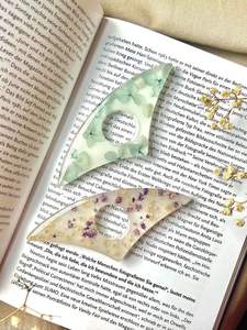 Handmade <b>Resin</b> Thumb Book Holder | Unique Reading <b>Gift</b> Accessory <b>Resin</b> Book Page Holder for <b>Gifts</b> | Thumb Finger Reading Tool - Product Image 4