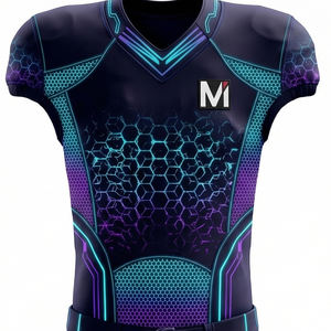 Uniforme de Fútbol Americano Profesional Personalizado con Diseño Sublimado, Bolsillos Integrados y Acolchado - Product Image 5