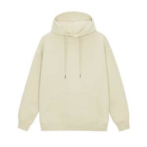 Sudaderas con Capucha para Hombre de Alta Calidad, Sudaderas Gruesas de Algodón de 460 g/m², Sudaderas de Otoño con Forro Polar Grueso de Color Sólido - Product Image 1