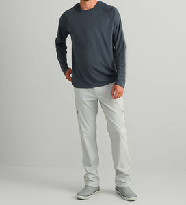 Sudadera ligera con capucha para hombre, UPF 50, de secado rápido, para pesca, caza y otras actividades al aire libre. - Product Image 4