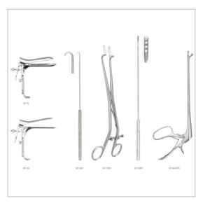 Ensemble d'instruments chirurgicaux pour examen de colposcopie de base en gynécologie Source d'alimentation manuelle en acier inoxydable - Product Image 5