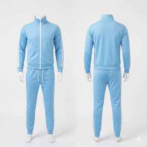 Conjunto Deportivo Premium para Hombre, Otoño-Invierno, Chaqueta con Cremallera Completa y Pantalones Jogger, Ropa Deportiva, OEM - Product Image 2