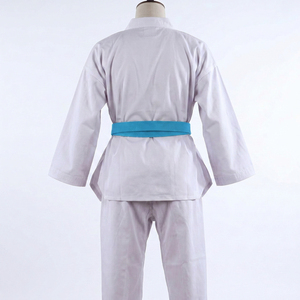 Uniforme de Taekwondo Ligero con Nervaduras para Hombre, Uniformes de Jiu Jitsu de Alta Calidad, Uniforme de Judo Personalizado, Ropa Blanca para Artes Marciales - Product Image 4